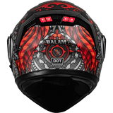 Casco Estelar Balam Rojo