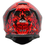 Casco Taff Drako Rojo