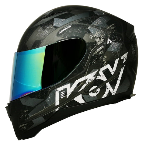 Casco Kov Warfare Negro