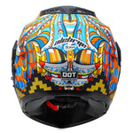 Casco Stealth Alebrije Azul