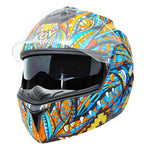 Casco Stealth Alebrije Azul