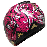 Casco Stealth Alebrije Rosa