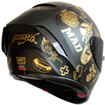 Casco Aircut Smash Dorado