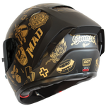 Casco Aircut Smash Dorado