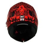 Casco Stealth Zapata Rojo